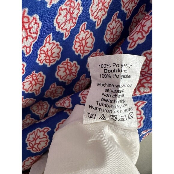 J. Crew Paisley Print Gallery Shift Dress Women's 0 Short Sleeve Lined Back Zip - Picture 4 of 6